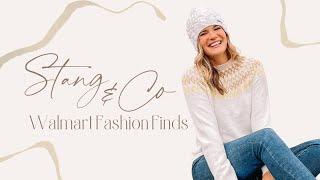 January Walmart Fashion Finds with Stang&Co