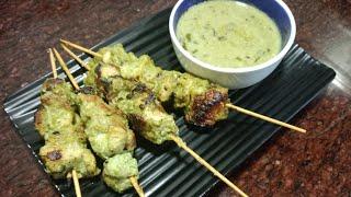 Chicken malai tikka recipe without oven tandoor by Cook with shabina