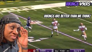 REACTING TO San Francisco 49ers vs. Minnesota Vikings