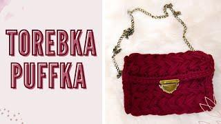 TOREBKA "PUFFKA" NA SZYDEŁKU [INSTRUKCJA KROK PO KROKU] Cupricrafts