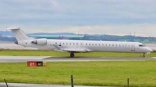 CityJet | EI-GEC | Mitsubishi CRJ-900LR at Liverpool Airport | 13/10/2021 | Departure