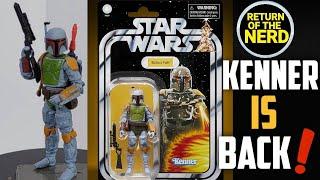 Hasbro Star Wars, TVC Boba Fett (Kenner Edition) Target Exclusive out of the bubble, and posing!