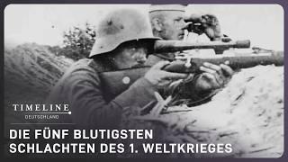 1. Weltkrieg: Die fünf legendärsten Schlachten | Spezialdoku | Timeline Deutschland