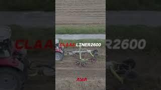 강인한 내구성, 깔끔한 집초열을 바탕으로 베일 결속 작업의 능률의 최대화! CLAAS LINER2600 집초기 영상으로 만나보시죠~!