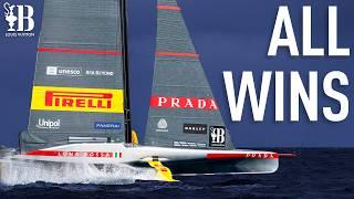 Luna Rossa Prada Pirelli  | ALL WINS | Louis Vuitton Cup