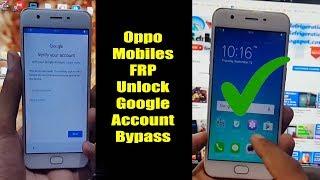 Oppo A57 (CPH1701) FRP Unlock Google Account Bypass