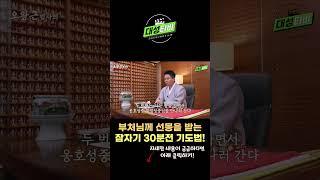 잠들기30분전 이렇게 해보세요.부처님께 선몽을 받습니다! #점잘보는곳#부산점집#기도법#선몽#창원점집