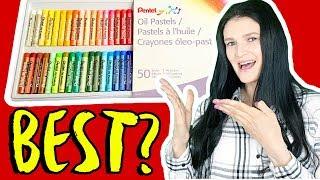 Best Oil Pastels for Beginners ► Pentel Arts Oil Pastel Review