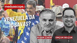 Venezuela iç savaşa mı gidiyor? Ruşen Çakır ve Orçun Selçuk yorumluyor - canlı izle