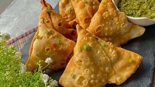 Crispy Aloo Samosa Recipe | How to Make Perfect Potato Samosas at Home