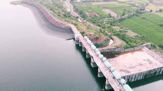 Drone shot Mula Dam Ahmednagar