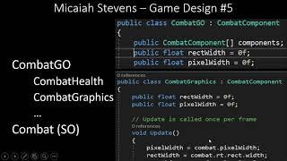 Game Design - 5 - Components