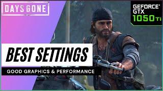 Days Gone Best Settings for GTX 1050 Ti (Best Performance & Good Graphics)