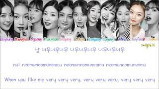 I.O.I (아이오아이) - Very Very Very (너무너무너무) [Lyrics]