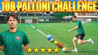 100 PALLONI FOOTBALL CHALLENGE: SERGIO CRUZ PEREIRA (Due volte Pallone d’oro di Tik Tok italia )