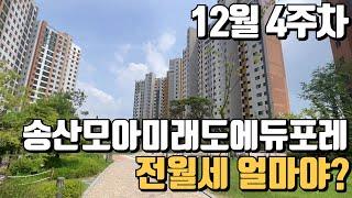 송산신도시아파트 | 새솔동아파트 | 송산모아미래도에듀포레 12월 4주차 전월세 얼마야??010-5181-4436