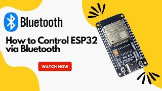 DIY Home Automation: Control LED with Android App and ESP32 over Bluetooth! ESP32 Tutorial