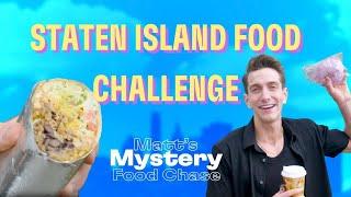 Matt Takes on Staten Island | Matt's Mystery Food Chase