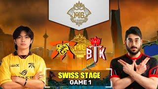 FNATIC ONIC PH vs BTK GAME 1 | M6 SWISS STAGE