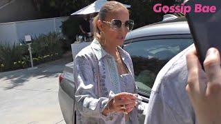 Jennifer Lopez arrives at Jennifer Klein's Day of Indulgence party - Gossip Bae