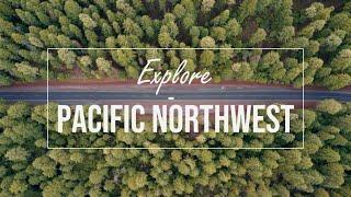 Exploring Pacific Northwest Forest: Hoh Rialto Shi Shi | Nature Sleep Relaxation Video [Drone Video]