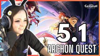 FOR NATLAN!  | Zepla plays through the 5.1 ARCHON QUEST [Genshin Impact]