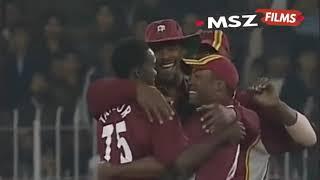 Jerome Taylor Bumps Out Younis Khan || Good Catch By Ramdin || Exuberant  Runako Morton