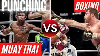 Muay Thai vs Boxing Cross | Punch Differences