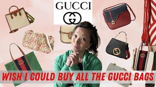 NEW GUCCI BAGS I’M LOVING RN!  PLUS MY ULTIMATE DREAM LV CAPUCINES WISH LIST BAG! 