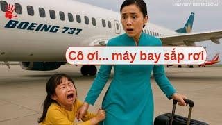 Máy Bay Sẽ Rơi Trong 5 Phút Nữa – Bé Gái Nói Với Tiếp Viến Hàng Không Khiến Phi Công Huỷ Bay Tức Thì