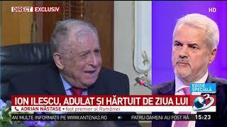 Adrian Năstase: „Am văzut și văd în Ion Iliescu un reper de normalitate politică”