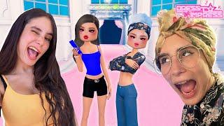 Melina y la abuela Rita DEVORAN LA PASARELA en DRESS TO IMPRESS ROBLOX 