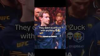 Zuck was trying to act human  #markzuckerberg #funny #ufc #meme #mma #viral #shorts #shortsfeed