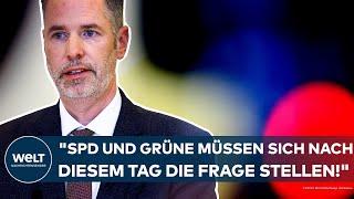 DEUTSCHLAND: "SPD und Grüne müssen sich nach diesem Tag die Frage stellen!" - Christian Dürr (FDP)