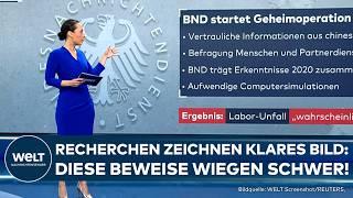 BND-BERICHT: Die Labor-Theorie bestätigt! Beweise der Geheimoperation "Saareema" wiegen schwer