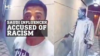 Saudi influencer accused of racism