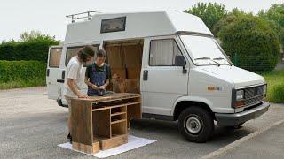 Transforming our Van Kitchen Cabinet pt.2 | DIY Van Build