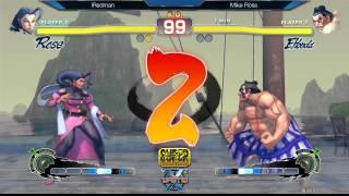 UFGTX - iRedman (Rose) Vs. Mike Ross (E. Honda) SSF4 Top 16 - Super Street Fighter 4