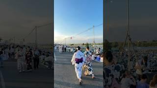 葛飾花火会場 開始待ちの凄い人　#tokyo #fireworks #vlog #shorts