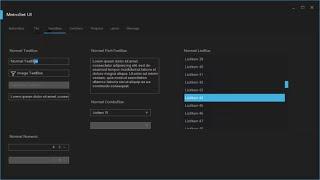 C# Tutorial - How to use WinForms Modern UI Metro Framework | FoxLearn