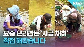 사금 캐기로 '금테크' 하는 사람들｜크랩