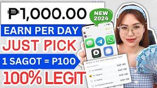 HIGH PAYING APP‼️₱1,000 KITAAN PER DAY | 100% LEGIT | just PICK YOUR FAVORITE | EASY NO INVITE LINK