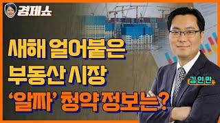 [성기영의 경제쇼] 얼어붙은 부동산 시장, 알짜 청약 정보는?  -김인만 부동산경제연구소장ㅣKBS 240118 방송