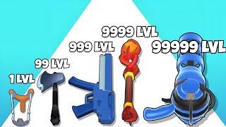 LEVEL UP Weapon In Spin Shots Run Game