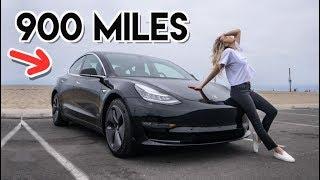 Taking A Tesla Model 3 On A 900 MILE Road Trip