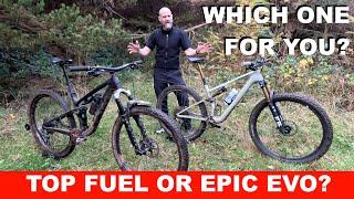 Trek Top Fuel or Specialized Epic Evo: Which lightweight XC/Trail MTB is best for you?