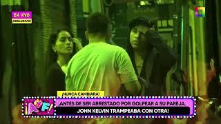 Amor y Fuego - NOV 08-ANTES DE SER ARRESTADO POR GOLPEAR A SU PAREJA, JOHN KELVIN TRAMPEABA | Willax