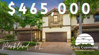 Home Tour $450,000 | Entry Level Parkland, FL by Chris Cusimano