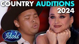 Best Country Auditions SO FAR On American Idol 2024! | Idols Global