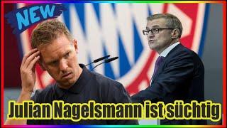 Verraten ! FC-Bayern-Präsident verrät, warum Julian Nagelsmann Hansi Flick nicht ersetzen kann!